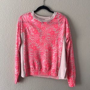 Jcrew thin sweater pink floral flower NWT$85